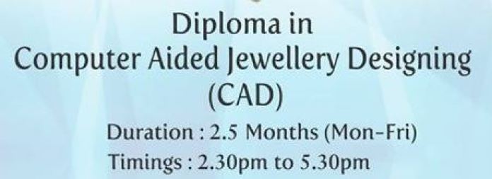 Diploma in CAD Jewelry