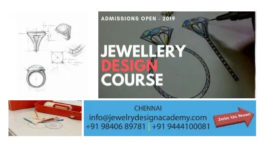 Chennai Jewellery Designer Online Weekend Saturday Sunday Evening Courses Classes Manual Creative Jewellery Hand Sketching Drawing Classes Training Institute Part time Jobs Careers Interviews Employment Goldsmith Madras
